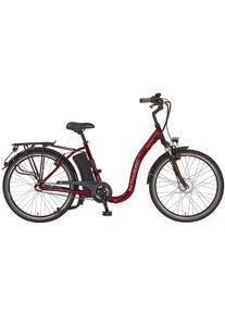 Didi Thurau Edition E-Bike »Alu City Rad-Roller 3In1 Plus«, 3 Gang, Frontmotor 350 W rot, Größe 46 cm - 26 Zoll (66,04 cm), 350 Watt TRIO...