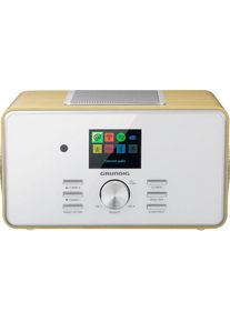 Grundig Digitalradio (Dab+) »Dtr 6000 X«, (Bluetooth-Wlan Digitalradio (Dab+)-Fm-Tuner Mit Rds 28 W) weiß, DAB+, Internetradio, RDS-Tuner, FM-Tuner