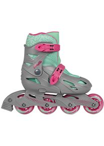Playlife Inlineskates »Riddler Graphite Grey« bunt, Größe 35/38, Composite Unibody