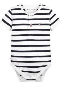 Tommy Hilfiger Schlafoverall »Baby Striped Henley Body S/S« , Größe 86 - N-Gr, Schlafanzug von Tommy Hilfiger für Babys