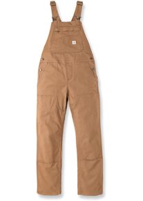 Carhartt Denim Canvas, bib women , color: Light Brown , size: XS