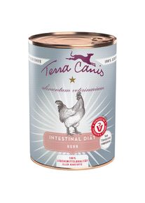 12 x 400 g Terra Canis Alimentum Veterinarium Intestinal Pollo alimento umido per cani