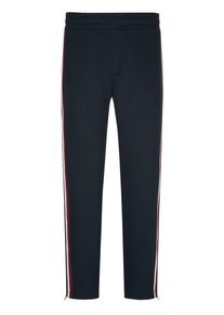 plussize: Nadměrná velikost: Tommy Hilfiger, Spodnie do joggingu z mieszanki bawełny, z bocznymi paskami Granatowy