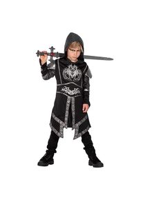 maskworld Costume da cavaliere oscuro per bambini
