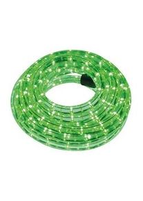 HQ Power Cadena ligera, 36 LED/metro, 1 canal, para uso interior y exterior, verde, 9 m