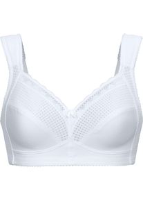 Miss Mary Of Sweden Dames Steunbeha zonder beugel met comfortbandjes wit Maat 95C