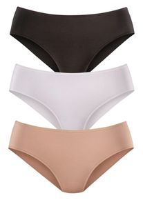 Lascana, Damer, Panty, Beige / Sort / Hvid, Størrelse XL