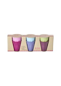 Rice - 6 Melamine Espresso Cups Multicolor