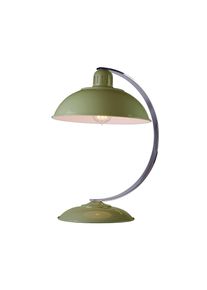 Elstead Franklin retro style table lamp, reed green