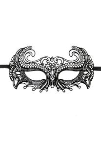 EasyToys Zwart metalen Venetiaans masker