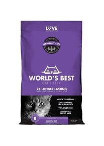 WORLD'S BEST Cat Litter Multiple Lavendel 12,7 kg
