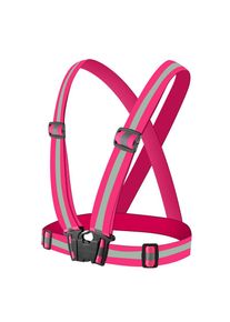 Reflective Clothing Reflective Vest Night Running Safety Reflective Strap Vest, Pink