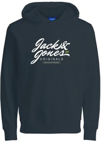 Jack & Jones Jack & Jones Trui met capuchon - Symbol Hood - 140 tot 176 - voor Mannen - donkergroen