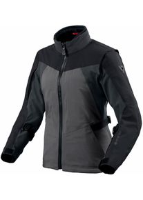 Revit Lamina GTX, textile jacket Gore-Tex women , color: Black/Dark Grey , size: 44