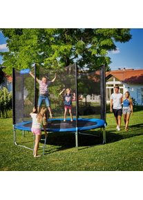 Monzana® Trampolino elastico Ø305 cm con rete di sicurezza