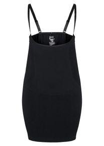 Devoted by Zizzi Dames Onderjurk zwart XXL-XXXL