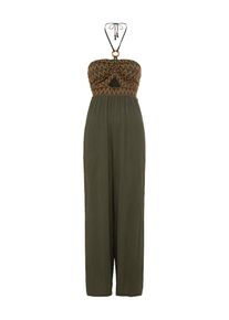 Bruno Banani Kombinezon dla kobiet khaki / pomarańczowy Rozmiar XXL