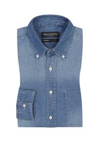 Marc O'Polo plussize: Nadměrná velikost: Marc O'Polo, Koszula jeansowa z bawełny, regular fit Niebieski