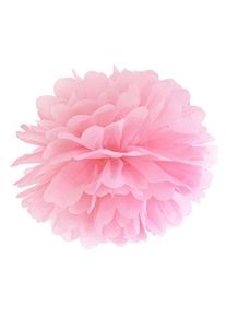 partydeco Pompon Romy rose clair 35cm