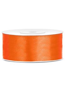 partydeco Nastro regalo arancione 25m x 25mm