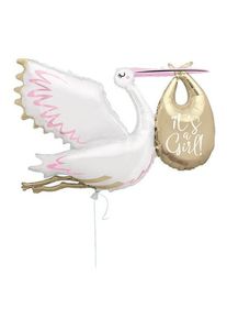 UNIQUE Palloncino cicogna girl 1,57 m