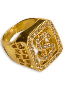 Widmann Anneau Papa Pimp Dollar Strass