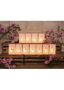 partydeco 11 Just Married lanterns 11.5 x 19cm