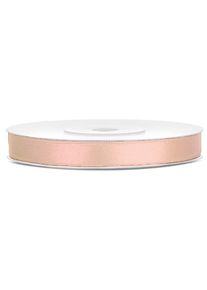 partydeco Nastro regalo in raso pesca 25m x 6mm