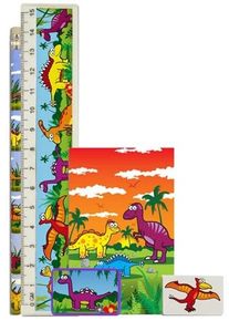 Henbrandt Set disegno dinosauro 5 pezzi