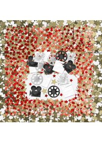 Amscan Glimrende Hollywood scatter dekoration stjerner & starlets 14g