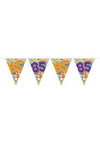 Folat Retro pennant chain 85 ° compleanno 3m (10er Multipack)