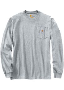 Carhartt Workwear Pocket, long sleeve , color: Light Grey , size: L