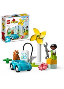 LEGO® DUPLO - Turbina eoliana si masina electrica 10985, 16 piese
