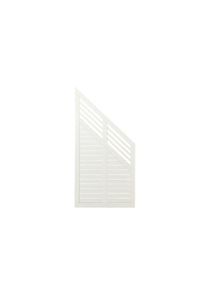 Plus Decora Zaun &Uuml;bergangselement weiss 90 x 180 / 95 cm