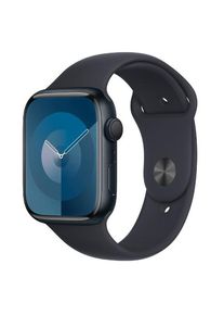 Smartwatch Apple Watch 9 GPS, 45mm Midnight Aluminium Case, Midnight Sport Band - S/M