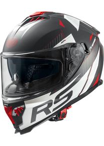 Premier Typhoon RS, full face helmet , color: Matt Black/White/Red , size: L