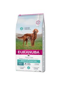 2x12kg Daily Care Adult Sensitive Digestion eukanuba - Croquettes pour chien