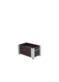 Plus Cubic rollender Blumenkasten 87 x 50 x 45 cm schwarz K2025