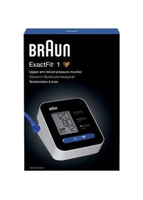 Braun Blutdruckmessgeräte Oberarm BUA5000EUV1ExactFit 1 Blutdruckmessgerät + Armmanschette + 4 Batterien + Anleitung