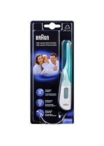 Braun Thermometer Digital PRT1000CE High Speed Thermometer Thermometer (inkl. Batterie) + Schutzkappe + Anleitung