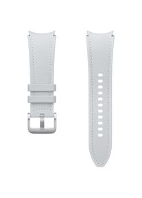 Samsung Originele Hybrid Leather Band S/M voor de Galaxy Watch 6 / 6 Classic / 5 / 5 Pro - Silver