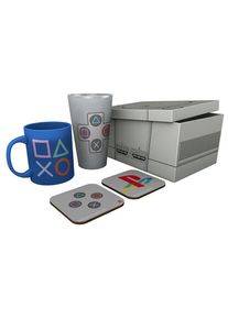 PLAYSTATION - Box Glass XXL + Mug + 2 Coasters "Classic 2019"