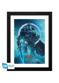 WORLD OF WARCRAFT - Framed print "Lich King" (30x40)