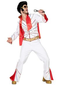 The King Elvis herre kostume