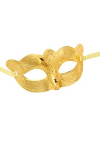 Widmann Masque pour les yeux métallisé or brillant