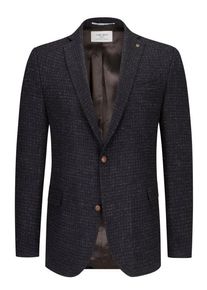 Plus size : Carl Gross, Blazer Theo with check pattern, Harris Tweed in a Blue