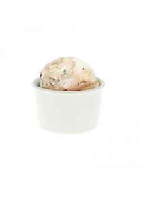 PuntoQPack 50 Uds. Tarrinas para helados blanca 80ml (3Oz) Ref HEL001B