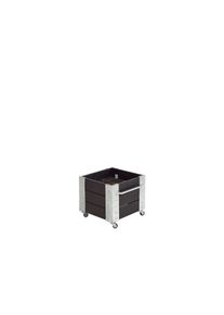 Plus Cubic rollender Blumenkasten 46 x 50 x 45 cm schwarz K2025