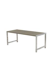 Plus Plankentisch 186 cm graubraun