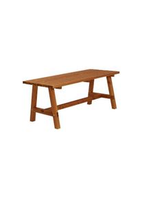 Plus Country Plankentisch 177 cm teakfarben